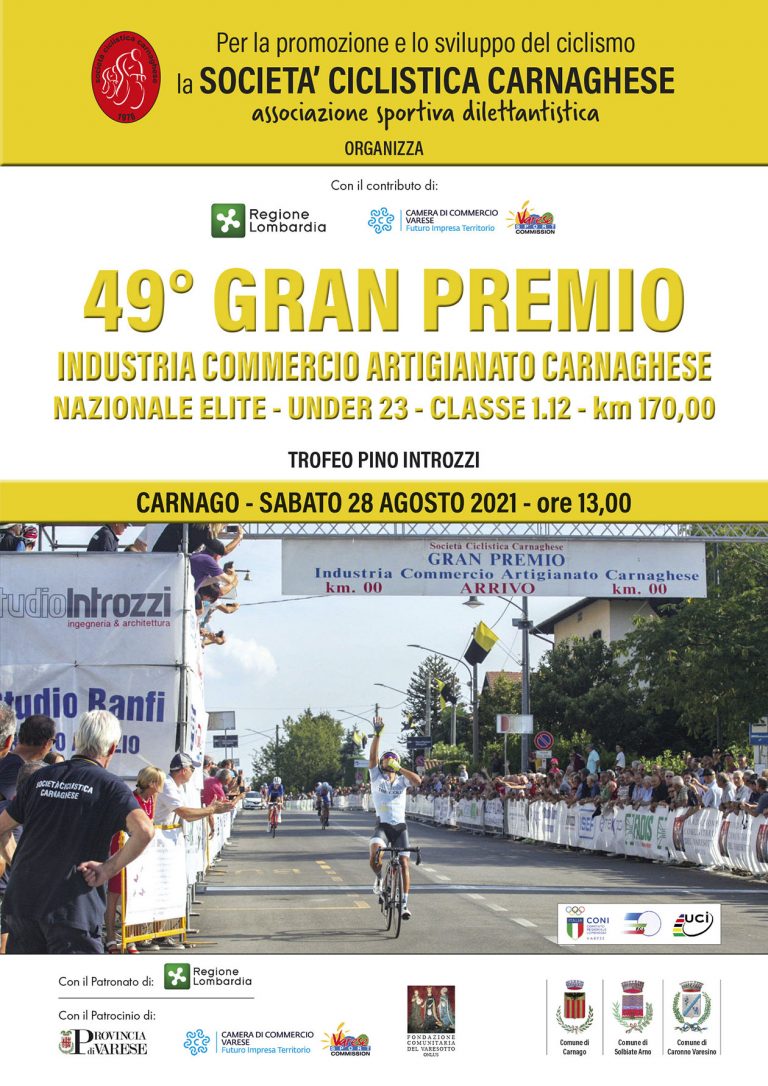 49 Gran Premio Industria Commercio Artigianato Carnaghese